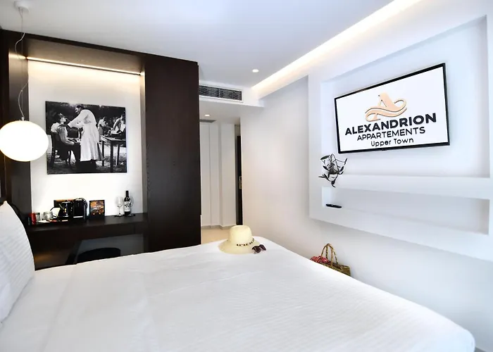 アパートホテル Alexandrion Appartments Upper Town Adults Only サルティ